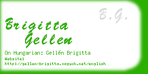 brigitta gellen business card